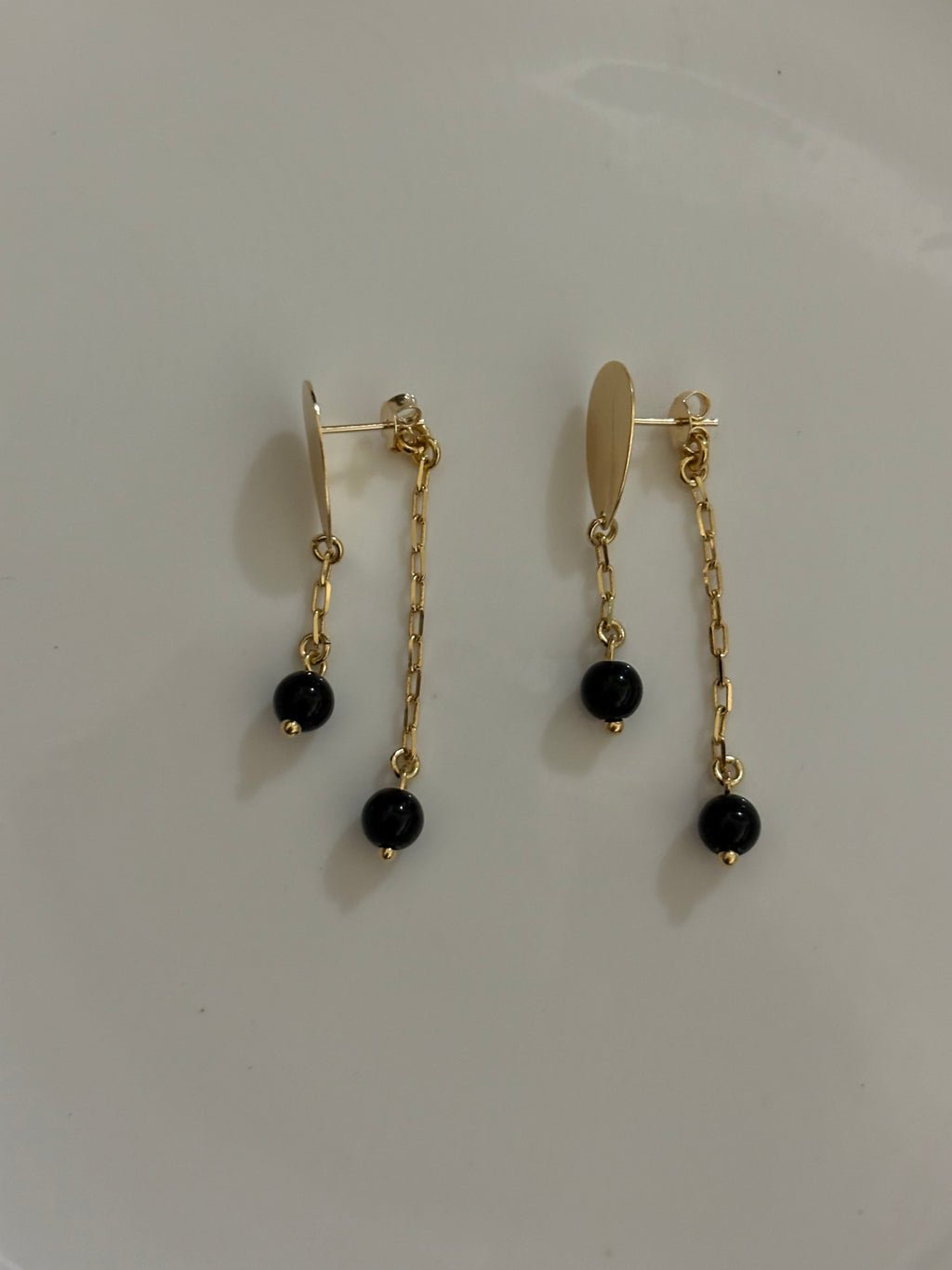 Obsidian Earrings
