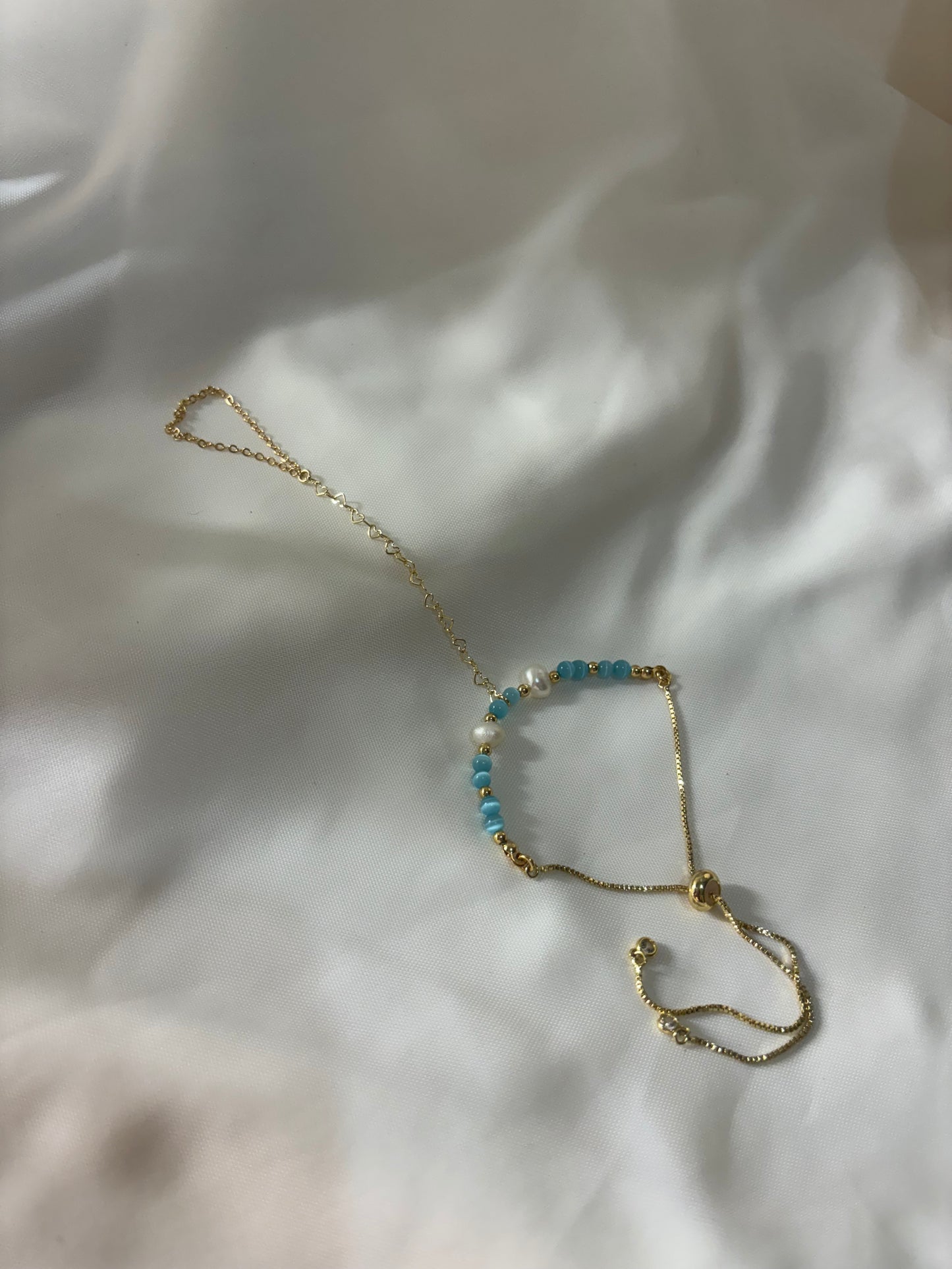 Aqua Hand Chain