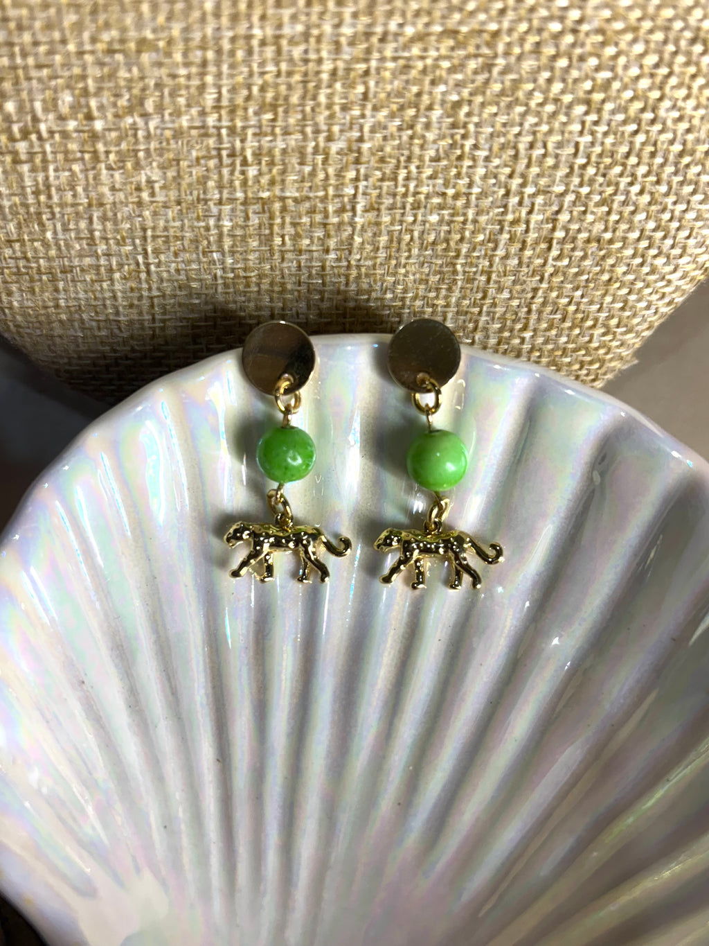 Tigery Earrings