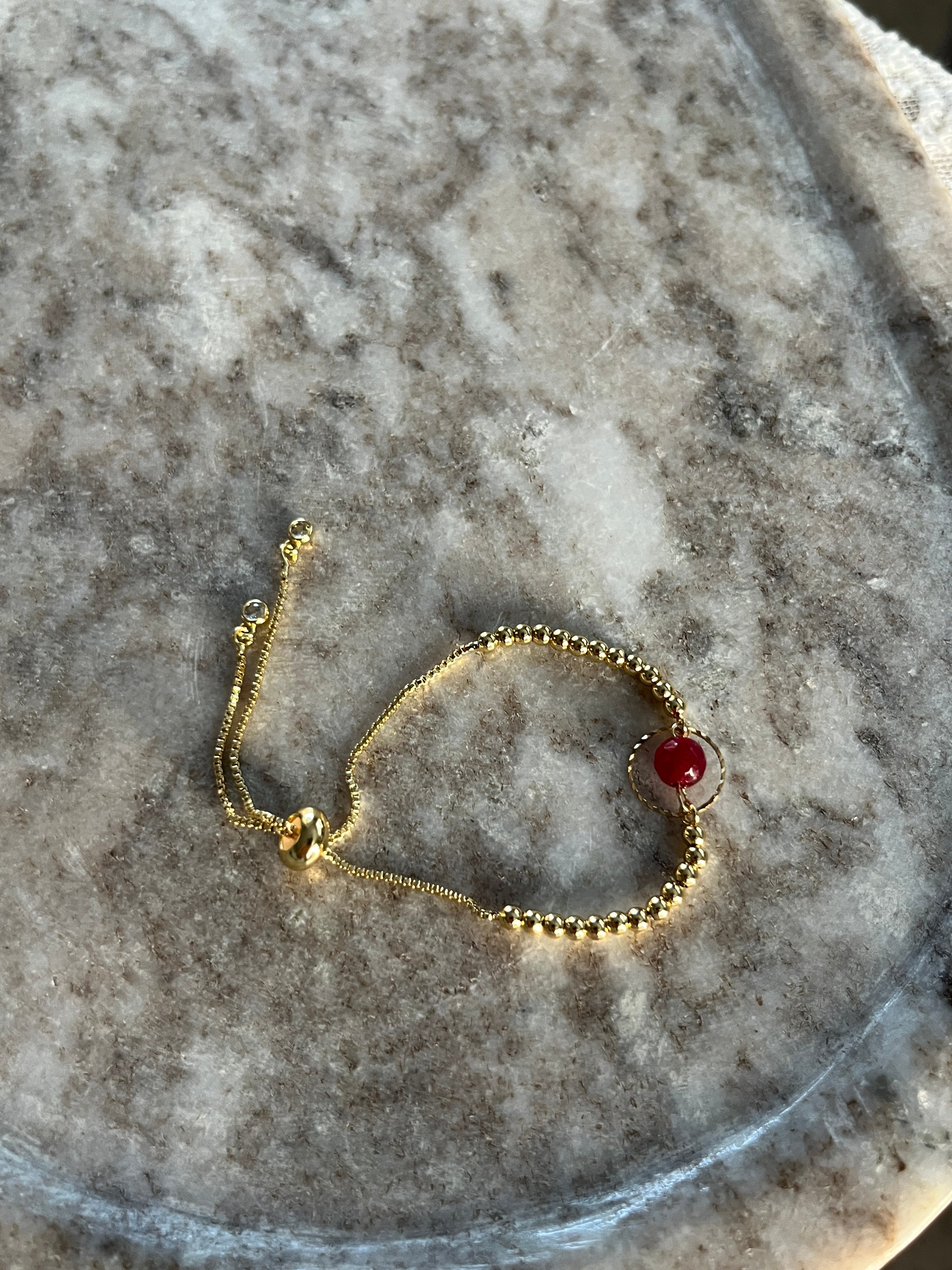 Ruby Bracelet