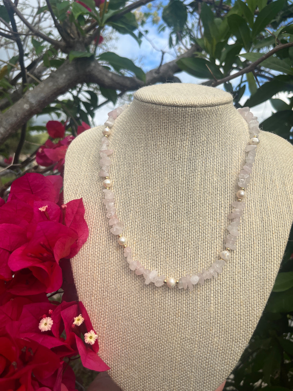 Rose Quartz Necklace