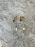 Blue Drop Earrings