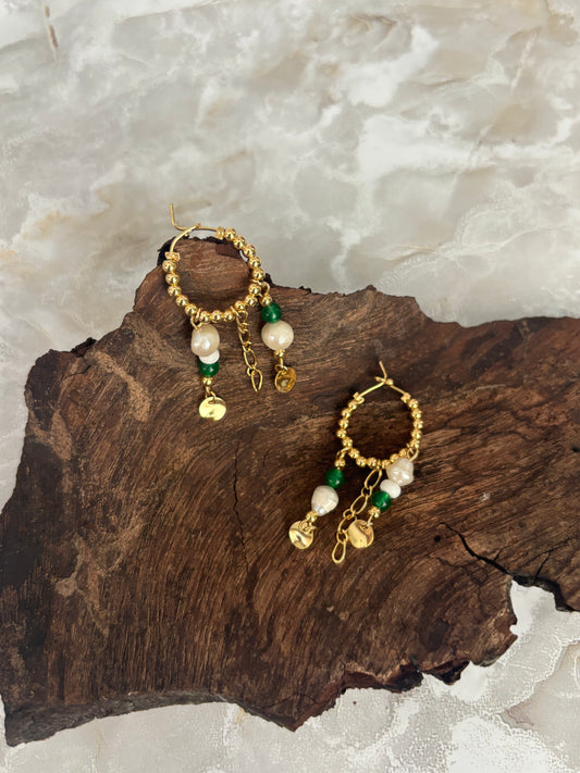 Perla Verde Earrings