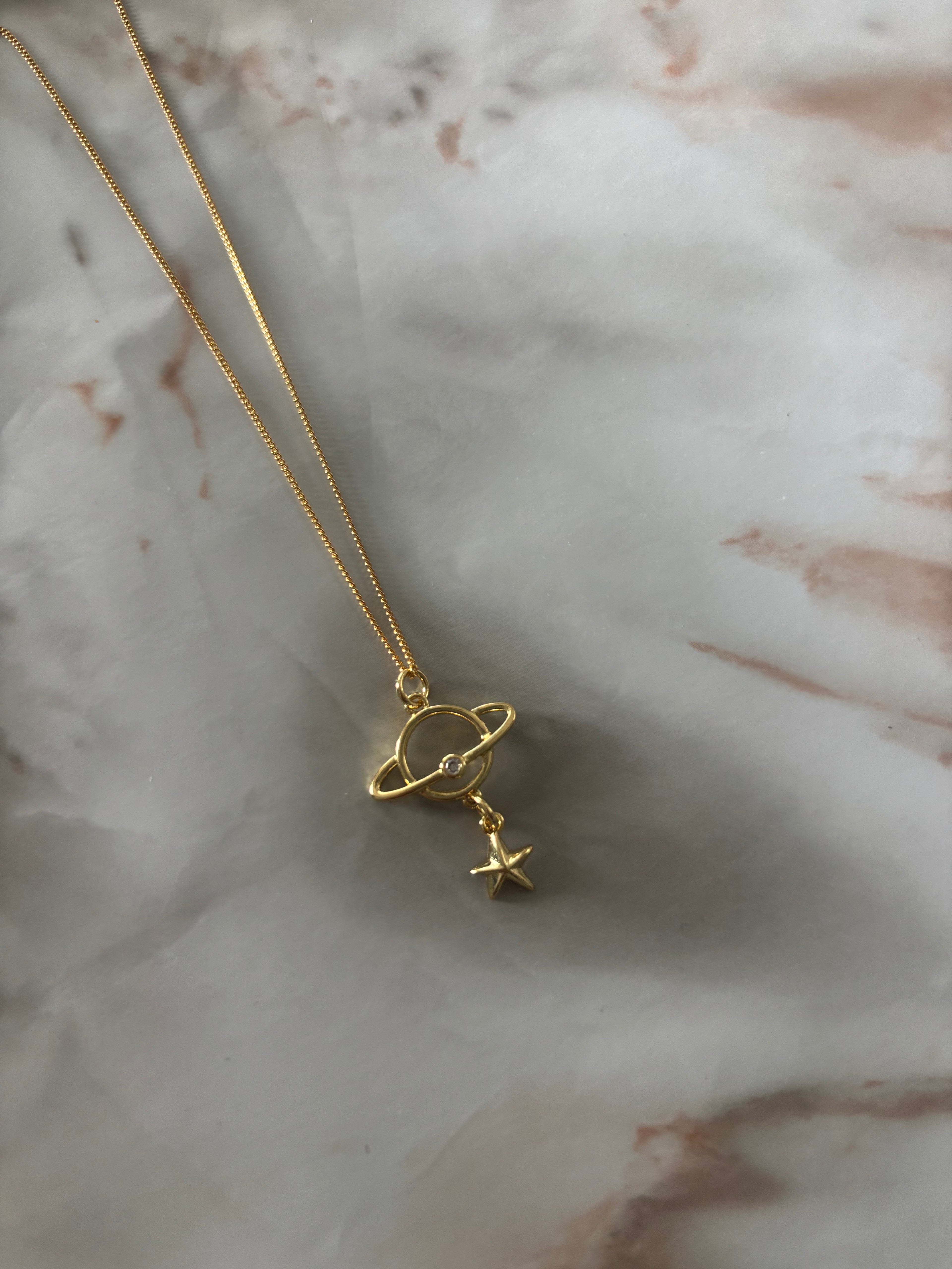 Saturn Necklace